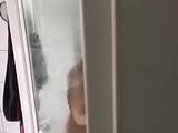 Milf on Bathroom. Who want she.FLV
